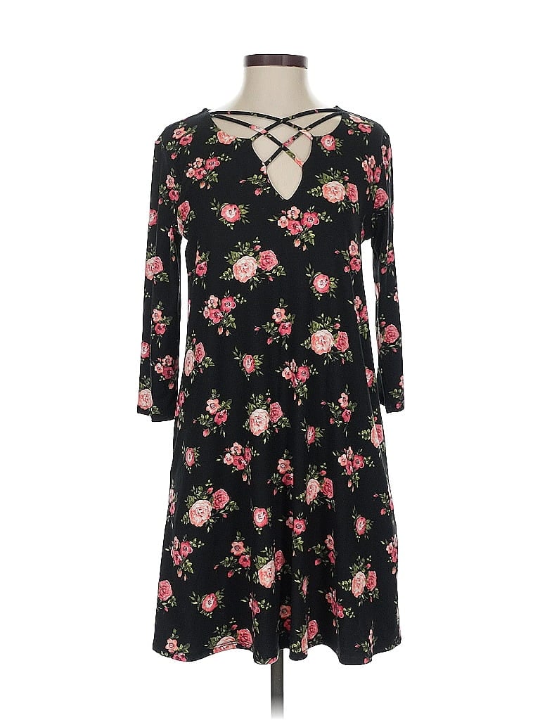 Pre-owned Nine Britton Casual Dress In Black