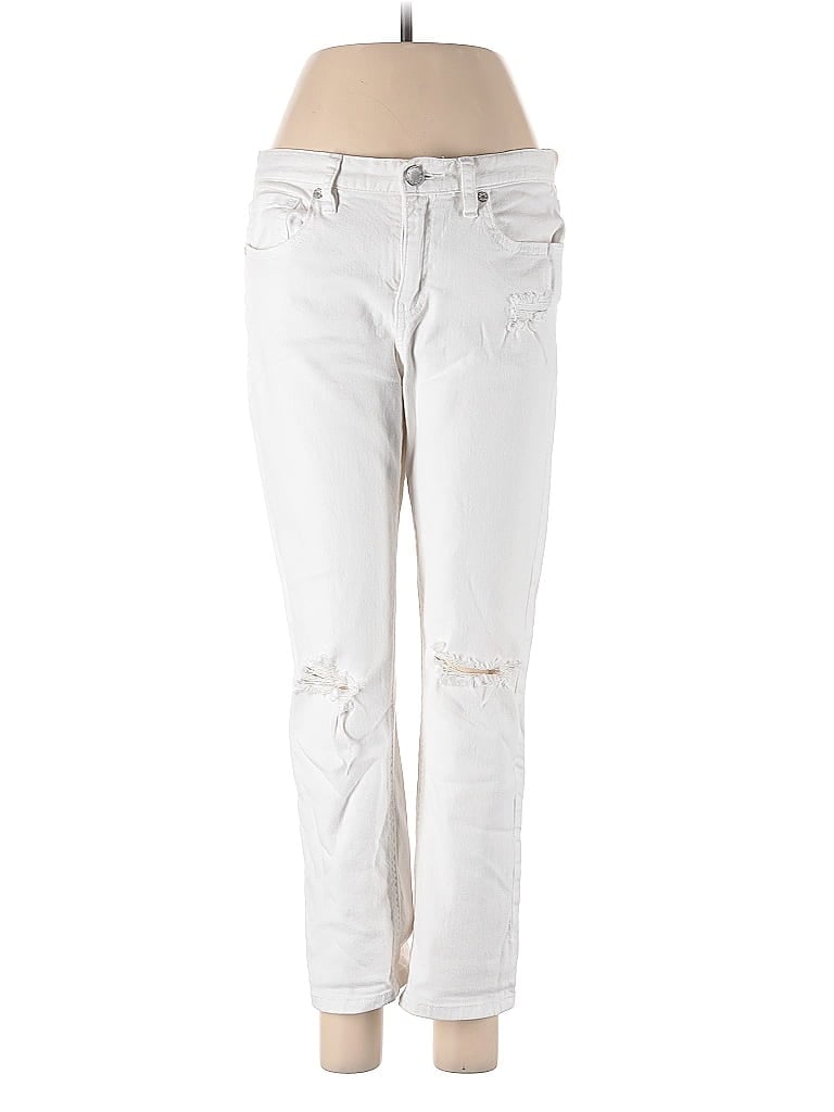 Pre-owned A.n.a. A New Approach Jeans In White