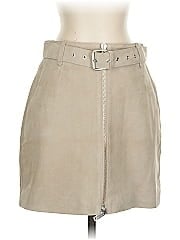 Anine Bing Faux Leather Skirt