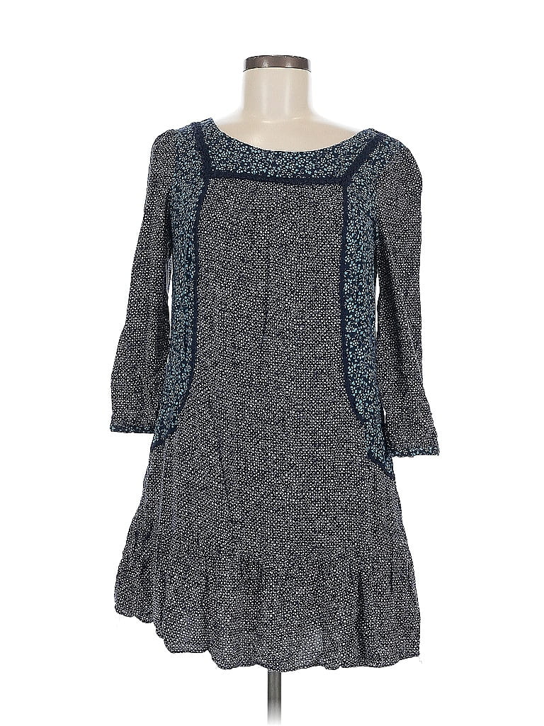 Pre-owned Holding Horses Casual Dress In Gray