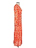 Rixo London 100% Polyester Paisley Orange Red Sonja Dress Size XXS - photo 4