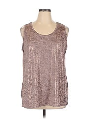 Susan Graver Sleeveless T Shirt