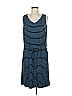 Unbranded Stripes Blue Casual Dress Size M (estimated) - photo 1