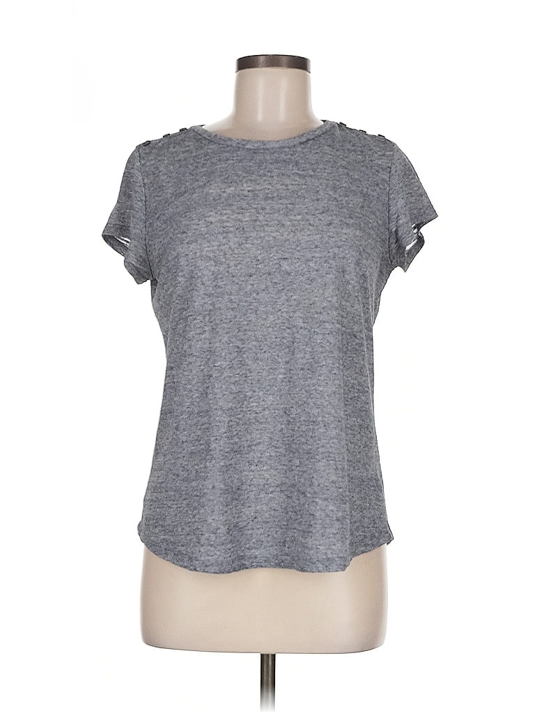 Click to view more detailed imagery on our partner's website Pre-owned Liz Claiborne Short Sleeve T-shirt In Gray