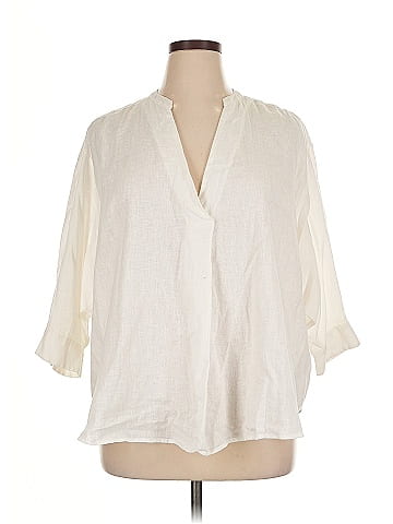 H&M L.O.G.G. 3/4 Sleeve Blouse (view 1)