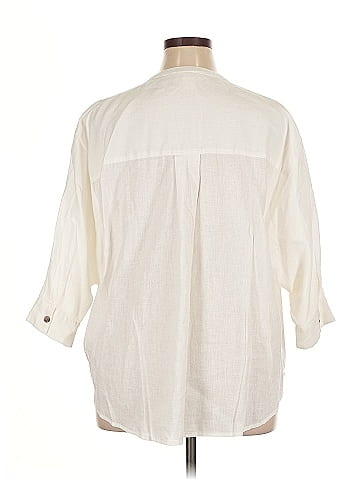 H&M L.O.G.G. 3/4 Sleeve Blouse (view 2)