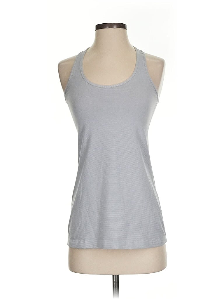 Pre-owned Lululemon Athletica Active Tank Top In Gray