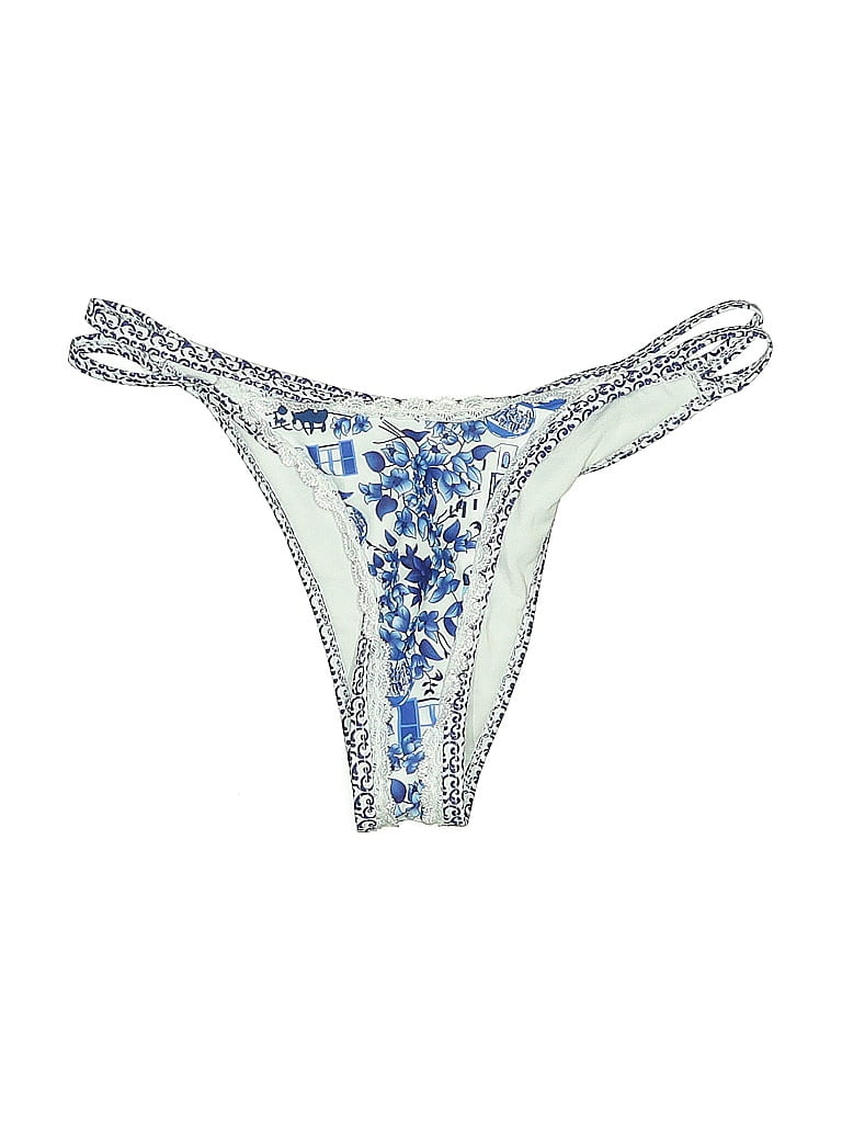 UNBRANDED Pre-owned Swimsuit Bottoms In Blue