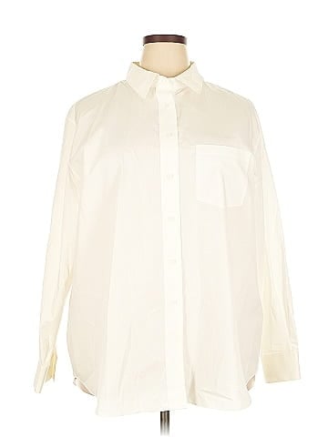 Foxcroft Long Sleeve Button-Down Shirt (view 1)