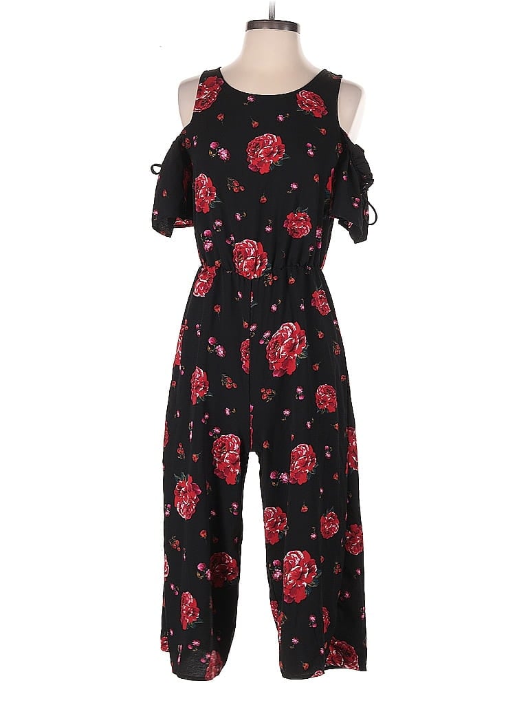 Pre-owned Xhilaration Jumpsuit In Black