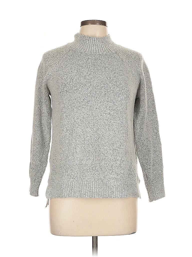 Pre-owned Workshop Republic Clothing Turtleneck Sweater In Gray