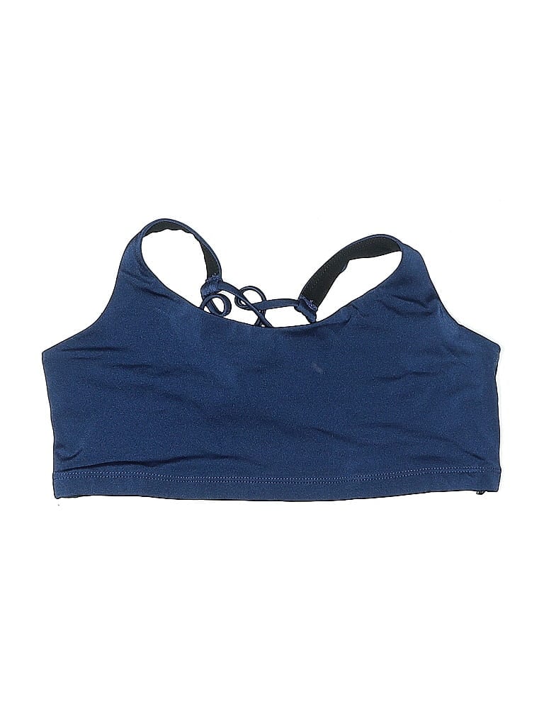 ONZIE Pre-owned Swimsuit Top Blue Swimwear