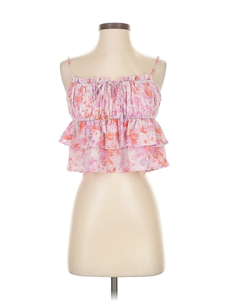 Pre-owned Wild Fable Sleeveless Blouse In Pink