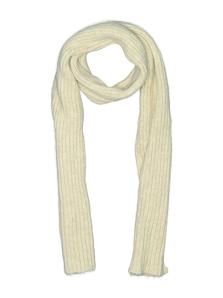 Pre-owned Assorted Brands Scarf In White