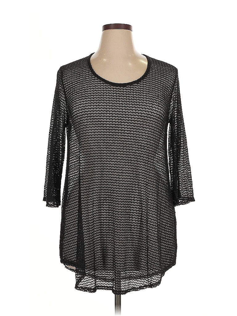 JORDAN TAYLOR Pre-owned Cardigan Sweater In Black