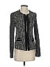 Elie Tahari Tweed Gray Black Jacket Size 2 - photo 1