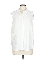 Cloth & Stone Sleeveless Button Down Shirt