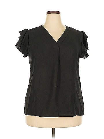 Blooming Jelly Short Sleeve Blouse (view 1)