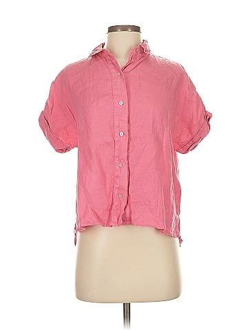 Cynthia Rowley Short Sleeve Blouse (view 1)
