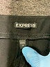 Express Solid Black Active Pants Size 10 - photo 4