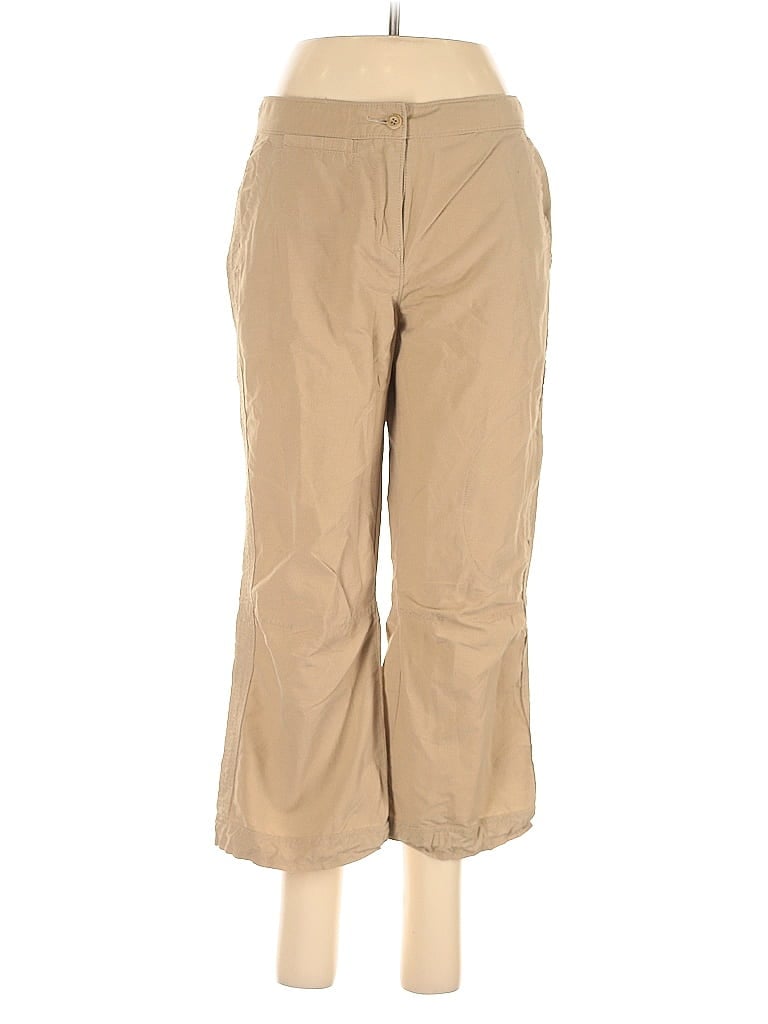 Pre-owned Woolrich Khaki Pant In Brown