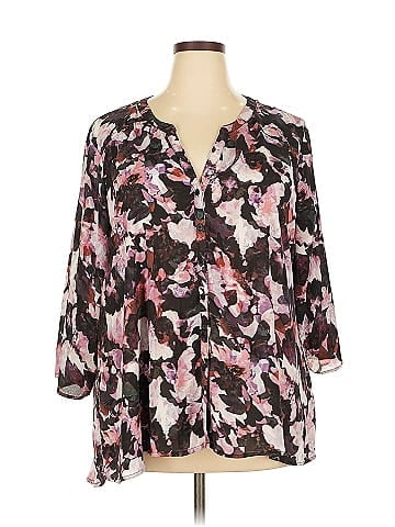 Spense 3/4 Sleeve Blouse (view 1)