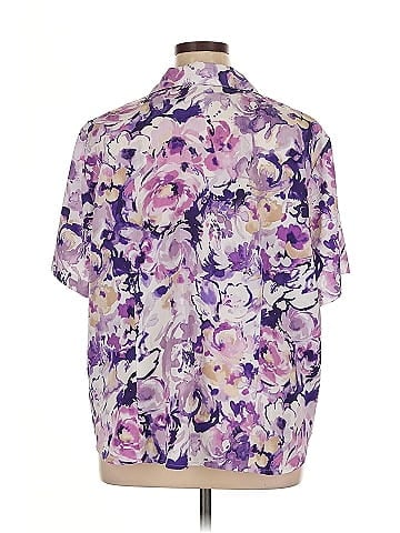 Alfred Dunner Short Sleeve Blouse (view 2)