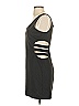 Bebe 100% Polyester Solid Black Cocktail Dress Size S - photo 5