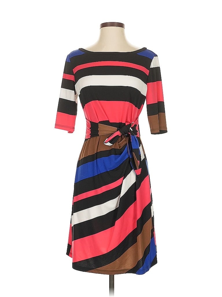 Pre-owned Assorted Brands Casual Dress In Brown