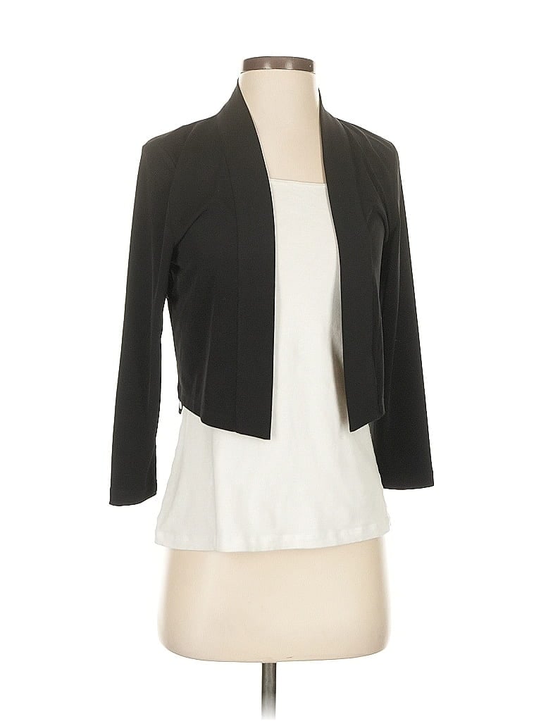 Pre-owned Calvin Klein Cardigan Sweater In Black