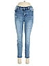 Nancy Rose Hearts Blue Jeans Size 29 waist - photo 1
