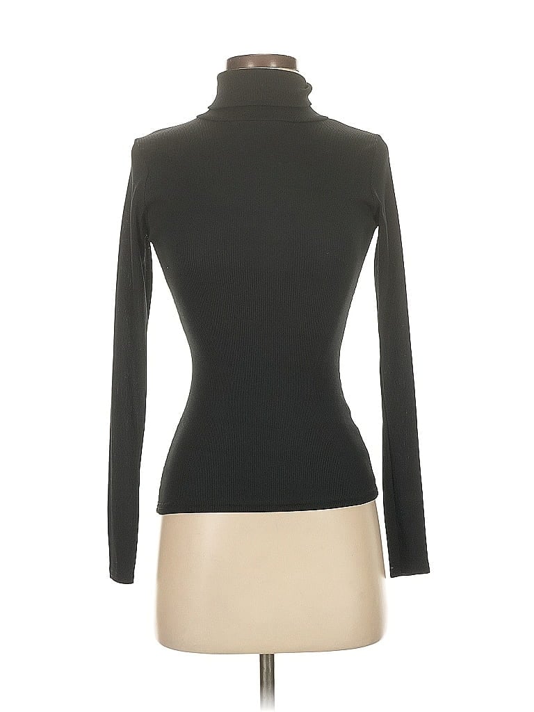 Pre-owned Nasty Gal Inc. Long Sleeve Top Black Turtleneck Tops