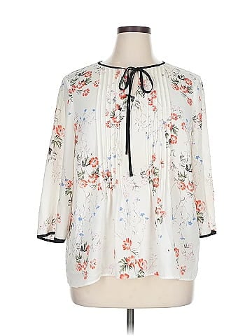 CeCe 3/4 Sleeve Blouse (view 1)