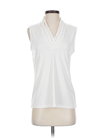 Anne Klein Sleeveless Blouse (view 1)