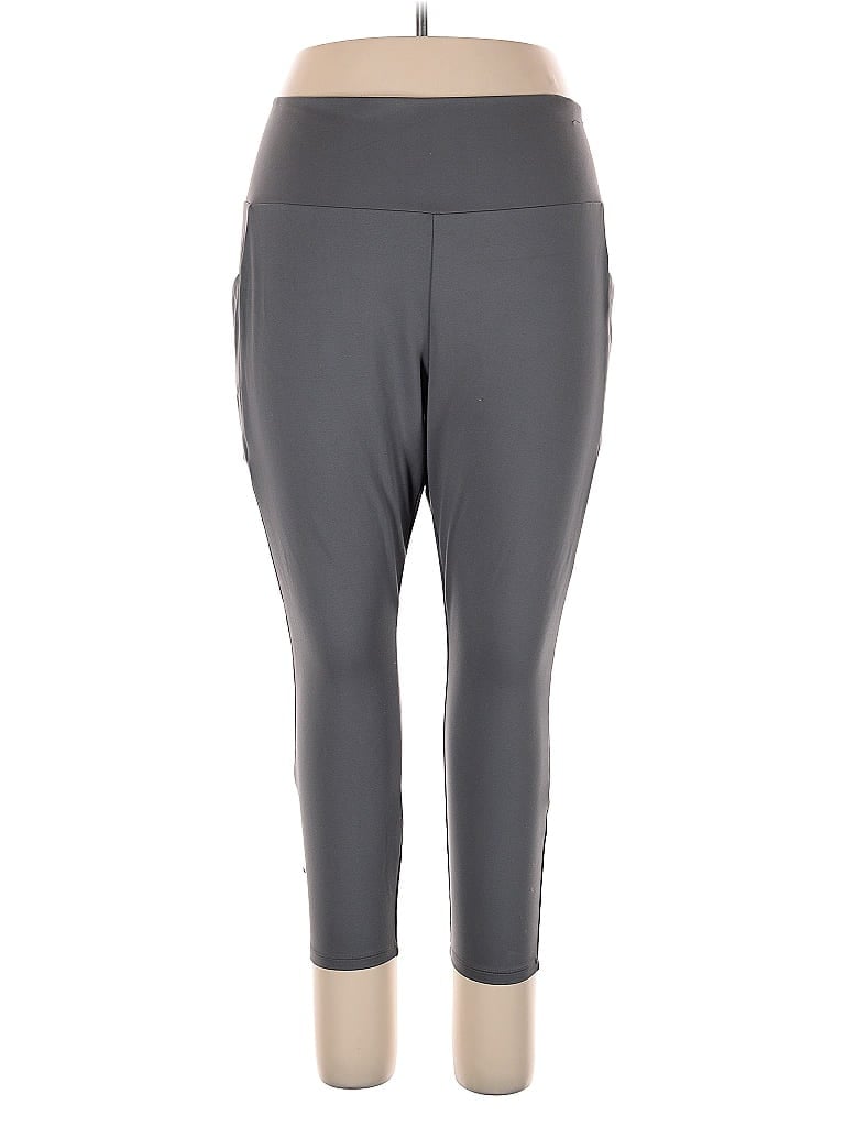 Pre-owned Simply Vera Vera Wang Active Pants In Gray