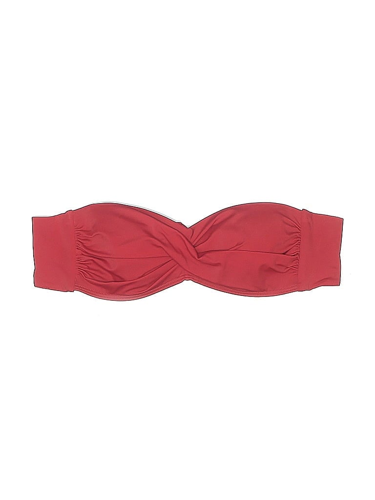 Pre-owned Becca By Rebecca Virtue Swimsuit Top Red Swimwear