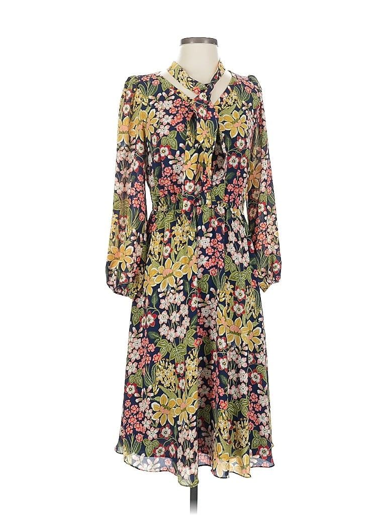 Pre-owned Talbots Casual Dress In Brown