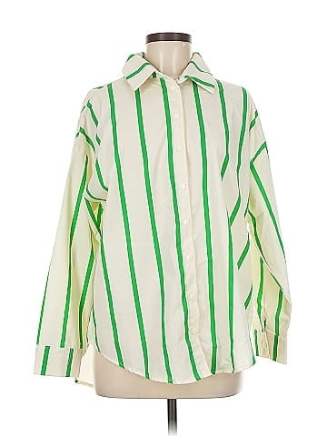 Peach Long Sleeve Blouse (view 1)