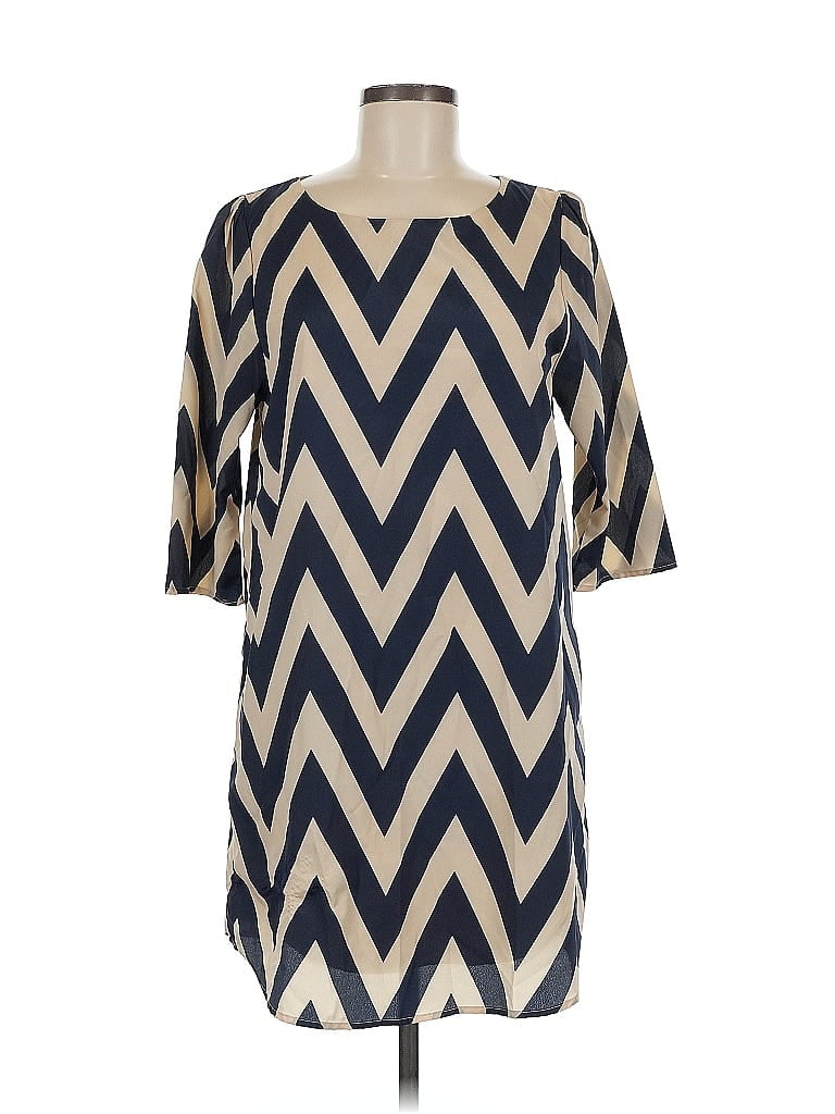 Pre-owned Everly Casual Dress In Brown