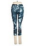 Apana Tie-dye Blue Active Pants Size S - photo 2