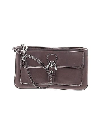 Coach Factory Leather Wristlet (view 1)