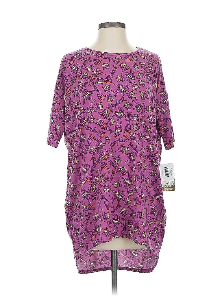 Lularoe 3/4 Sleeve T-shirt In Purple