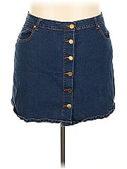 City Chic Denim Skirt