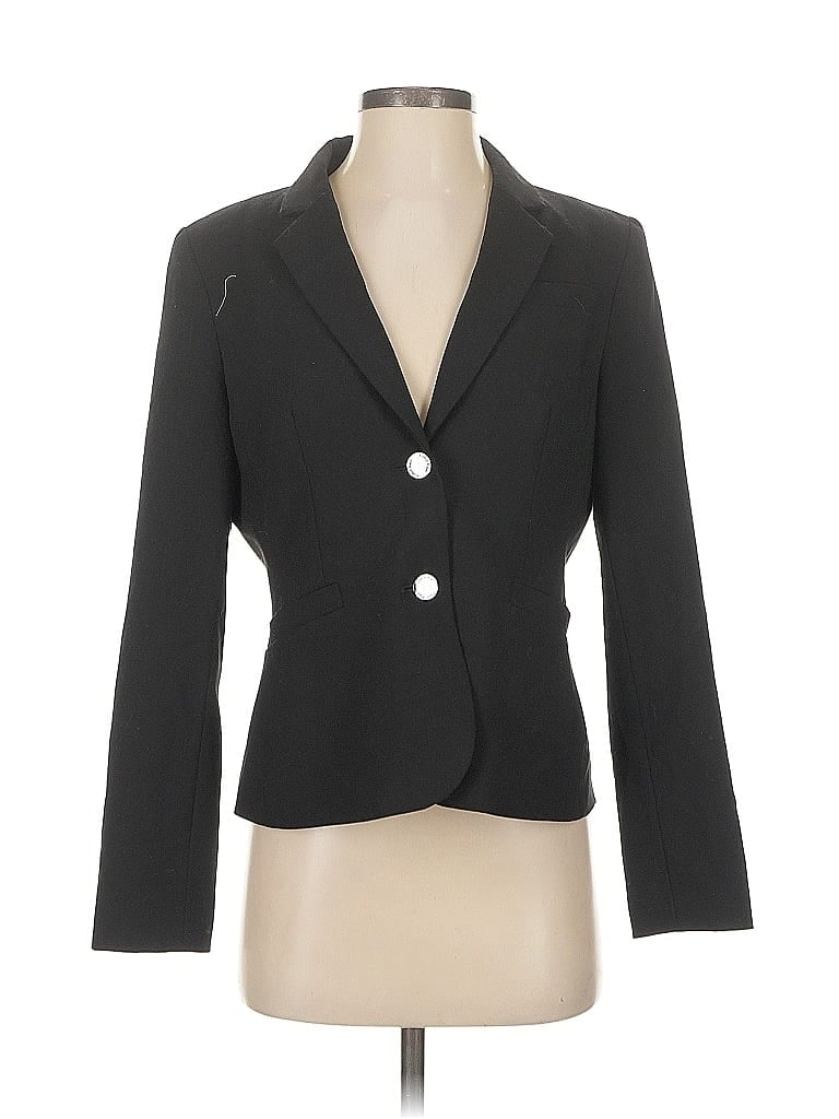 Pre-owned Calvin Klein Blazer Jacket In Black