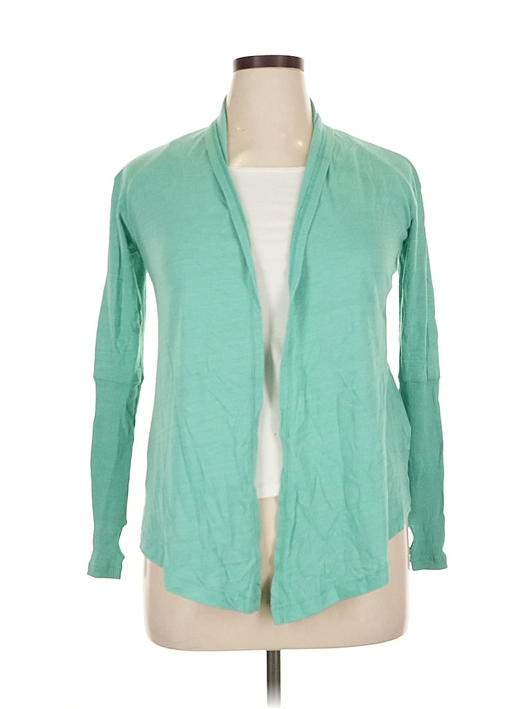 Pre-owned Alternative Earth Cardigan Sweater In Blue