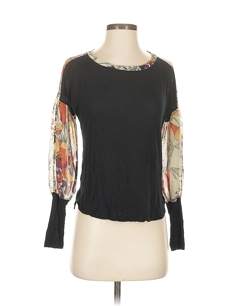 Tiny Black 3/4 Sleeve Top Size XS - photo 1