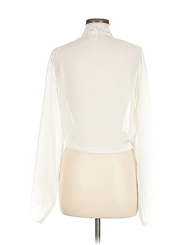 New York & Company Long Sleeve Blouse (view 2)