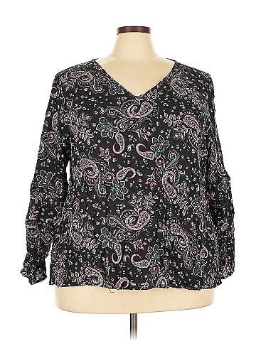Lane Bryant 3/4 Sleeve Blouse (view 1)