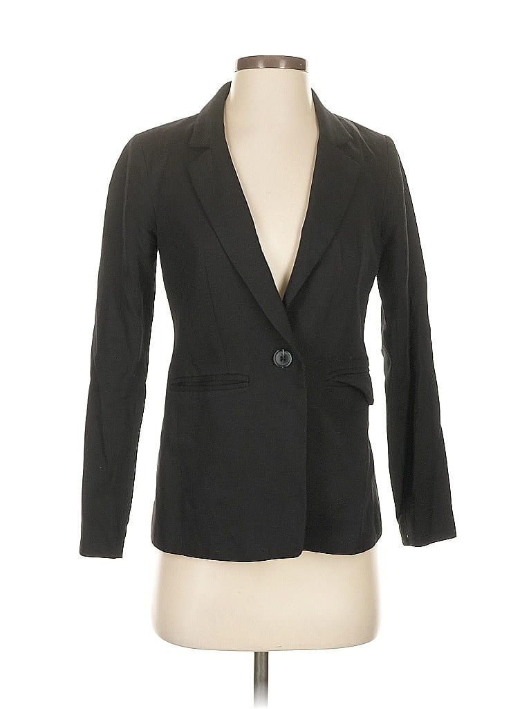 Pre-owned Ann Taylor Loft Blazer Jacket In Black