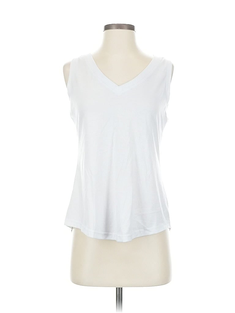 Pre-owned Assorted Brands Sleeveless T-shirt In White